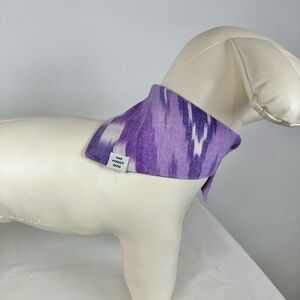The Foggy Dog, Dog Bandana, Purple, Size Small